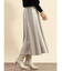 ツイード×ジャガード切り替えスカート