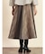 ツイード×ジャガード切り替えスカート