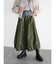 デニムドッキングデザインスカート