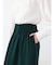ウエストタックナロースカート