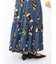 フラワーペイントロングスカート