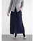 バックレースフリルナロースカート