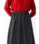 ドットロングスカート