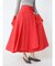 ラップフレアスカート