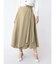 ラップフレアスカート