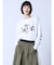 メタリックロゴロングTEE