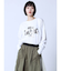 メタリックロゴロングTEE