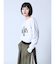 メタリックロゴロングTEE