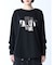 メタリックロゴロングTEE