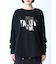 メタリックロゴロングTEE