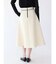 トリプルクロスジョーゼットフレアスカート