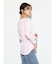 ウォッシュ加工シワクルーネックTEE