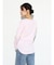 ウォッシュ加工シワクルーネックTEE