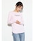 ウォッシュ加工シワクルーネックTEE