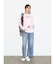 ウォッシュ加工シワクルーネックTEE
