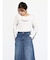 ウォッシュ加工シワクルーネックTEE