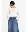 ウォッシュ加工シワクルーネックTEE