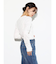 ウォッシュ加工シワクルーネックTEE