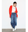ウォッシュ加工シワクルーネックTEE