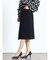 パイピングデザインタイトスカート