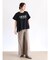 サイドジップオーバーシルエットＴシャツ