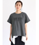 サイドジップオーバーシルエットＴシャツ