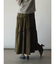パイピングティアードスカート