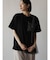 デニム×チュールドッキングポケットTシャツ
