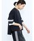 配色ハーフスリーブオーバーTシャツ