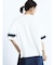 配色ハーフスリーブオーバーTシャツ
