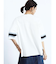 配色ハーフスリーブオーバーTシャツ