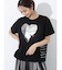 箔ハートプリントTシャツ
