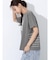 箔ハートプリントTシャツ