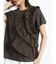 アシンメトリーフリルカットソー