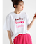 ”Lucky”フロッキーロゴTシャツ