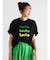 ”Lucky”フロッキーロゴTシャツ