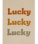 ”Lucky”フロッキーロゴTシャツ