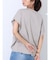フロントタックエンボスロゴTEE