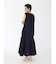 サイドピンタックロングワンピース