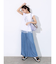 チュールレイヤードスリーブレストップス