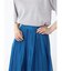 タックフレアロングスカート