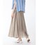 タックフレアロングスカート