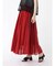 タックフレアロングスカート