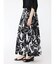 ボタニカルフレアスカート