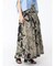 ボタニカルフレアスカート