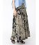 ボタニカルフレアスカート