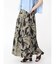 ボタニカルフレアスカート