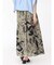 ボタニカルフレアスカート