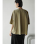 ケミカルウォッシュドルマンロゴTシャツ