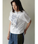 サイドドロストオーバーロゴTシャツ
